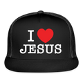 I Love Jesus Hat - black/black
