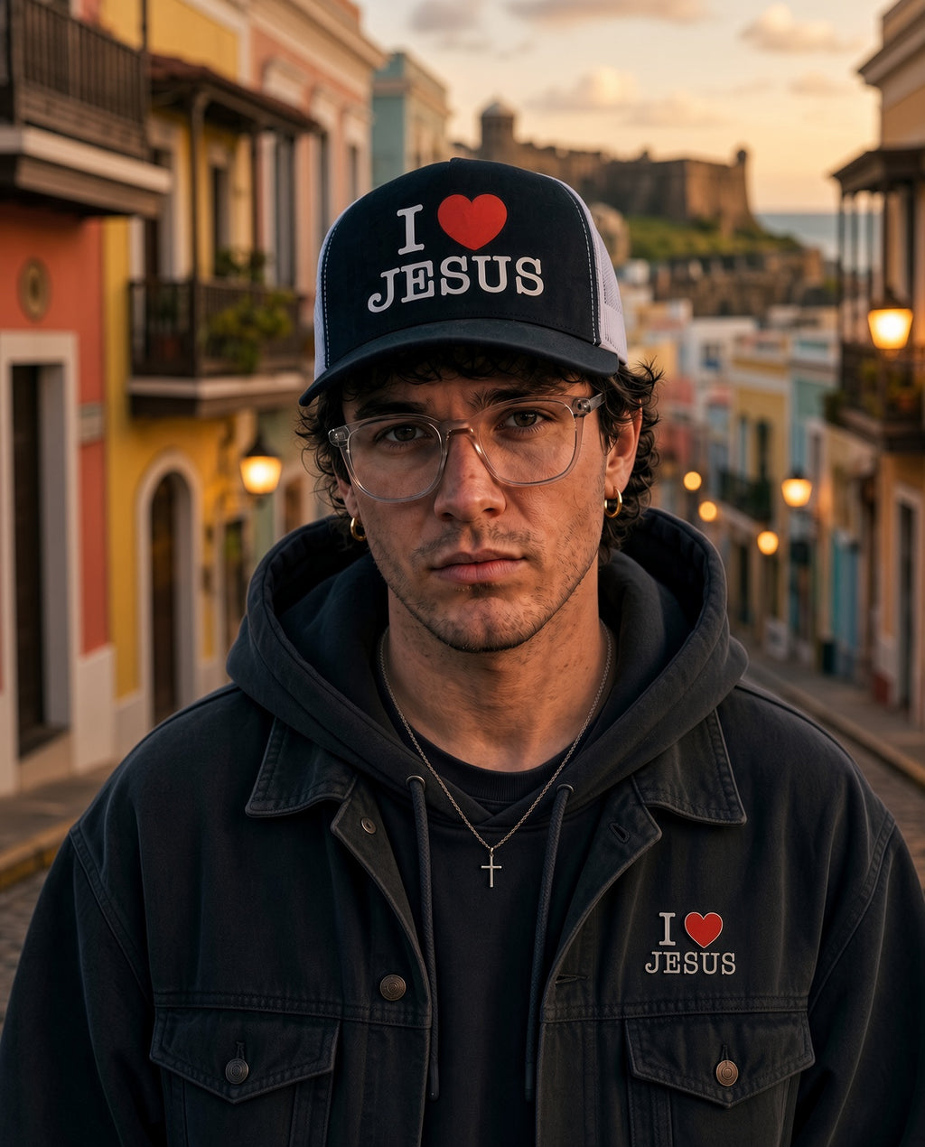 I Love Jesus Trucker Hat
