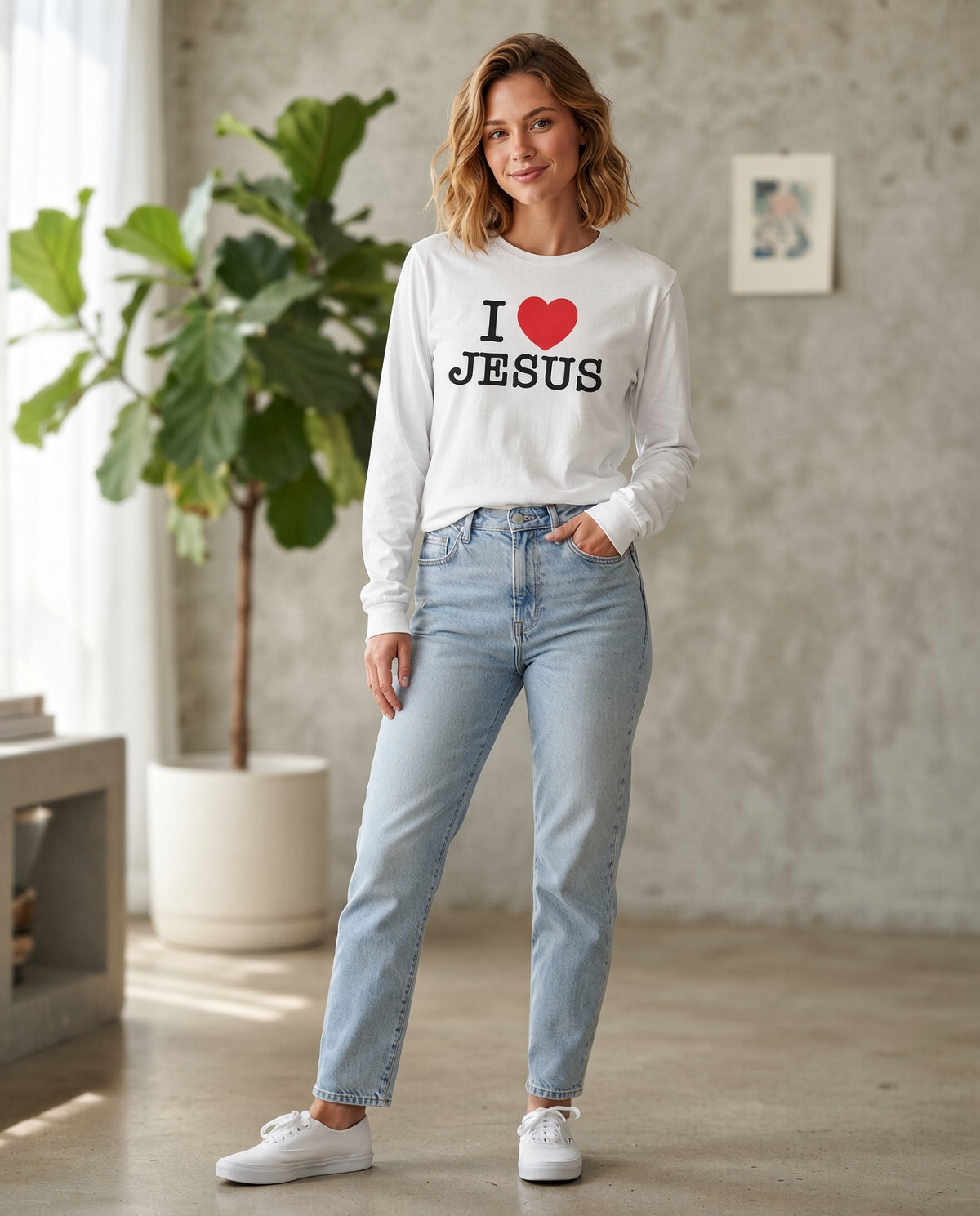 I Love Jesus Longsleeve Tee